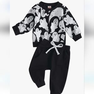 Halloween Ghost Outfit Perfect condition Size 2/3T